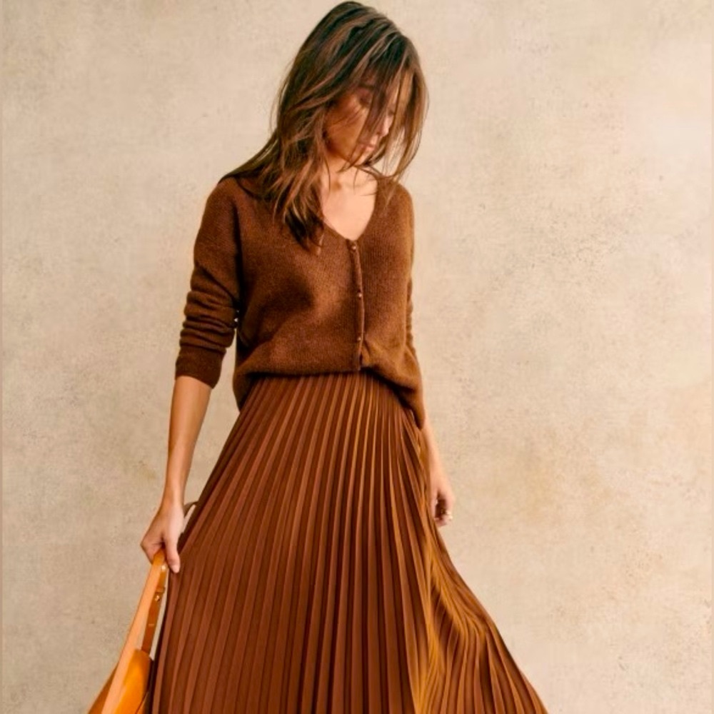 Sezane Barry Jumper in Moka, S - Picture 3 of 7